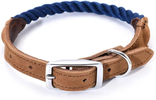 Vista 9 de Mile High Life Collar ajustable de polialgodón suave y fuerte con hebilla de liberación rápida para perros pequeños a grandes