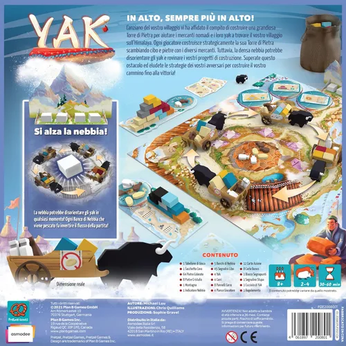 Vista 2 de Juego de mesa de yak Gestión de recursos estratégicos para la construcción de la diversión familiar para adultos y niños de 8 años en adelante 2-4