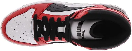Vista 2 de PUMA Hombres Rebound Layup High Sneakers Casual Zapatos Casual - Blanco
