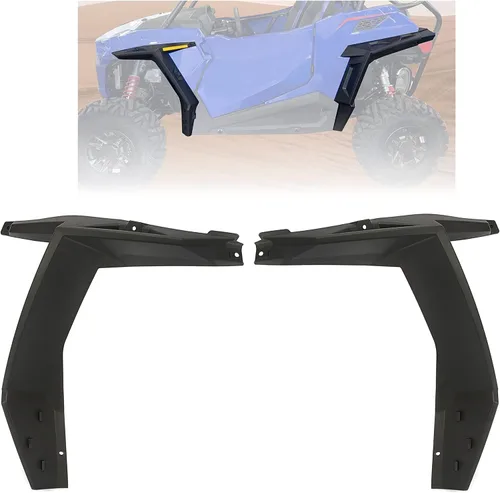 Vista 13 de KUAFU Fender Flare - Protector contra salpicaduras compatible con Polaris RZR Trail 900 EPS UTV 2014-2024, protectores de barro, protección contra
