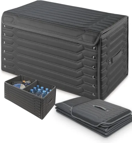 Vista 11 de Owleys Organizador plegable de maletero para Ford Maverick - Almacenamiento plegable de carga con tapa - Pequeña caja de camioneta y organizador