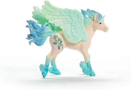 Vista 3 de Schleich Potro unicornio tormentoso