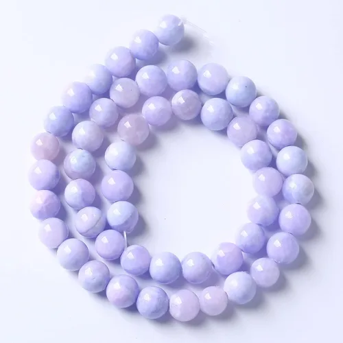 Vista 42 de 60 cuentas sueltas de piedra natural de turquesa africana de 0.236 pulgadas (6 mm) para hacer joyas, pulseras de bricolaje