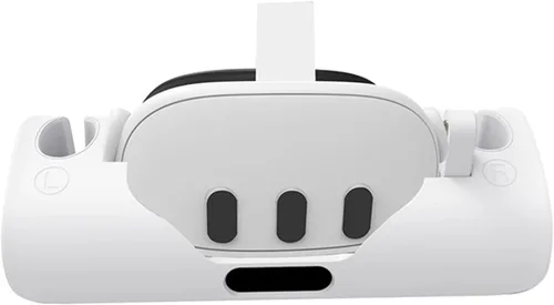 Vista 6 de Base de carga para accesorios Oculus Quest 3, estación base de carga con luz indicadora para auriculares y controladores Meta Quest 3 VR
