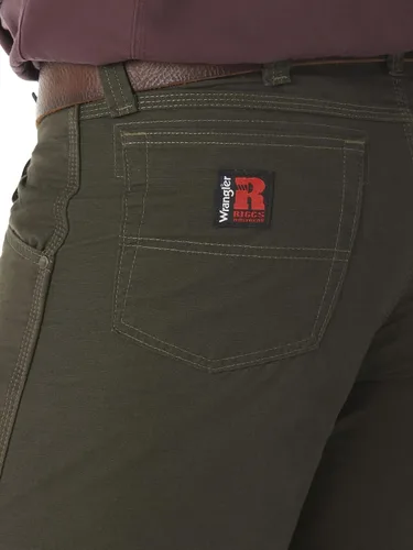 Vista 5 de Wrangler Riggs Workwear Technician Work Utility Pantalones para hombre