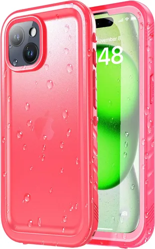 Vista 90 de SPORTLINK Funda impermeable para iPhone SE 3rd 2022/iPhone SE 2nd 2020/iPhone 7/8 - Carcasa completa a prueba de golpes y polvo con protector