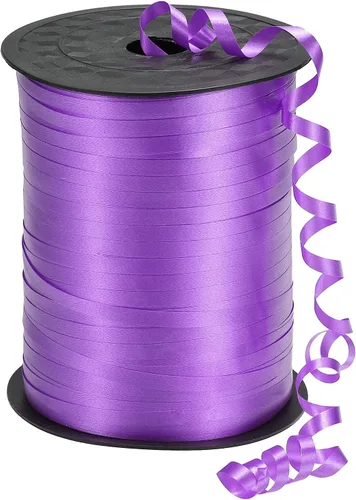 Vista 9 de PATIKIL Cinta rizadora de 500 yardas, cuerda metálica de 3/16 pulgadas para decoración de fiestas, envoltura de regalos, manualidades, azul Azul