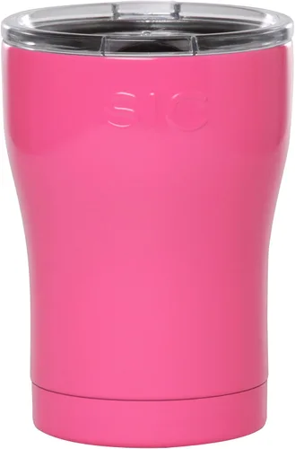 Vista 8 de Seriously Ice Cold SIC - Vaso de viaje aislado de 12 onzas, acero inoxidable de doble pared de alta calidad, tapa sin BPA a prueba de fugas