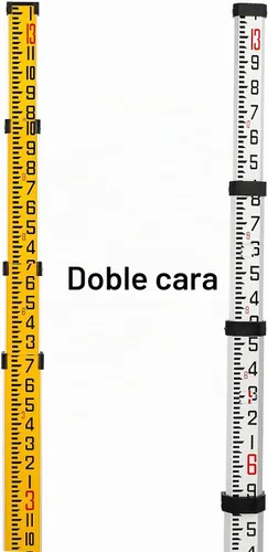 Vista 3 de Firecore Varilla de grado de aluminio de 13 pies, octavos, telescópico