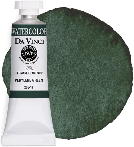 Vista 31 de DA VINCI PAINTS Pintura Acuarela Profesional para Artistas, Azul Cobalto, 15mL