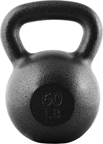 Vista 17 de WF Athletic Supply Hammerstone - Pesas rusas de hierro fundido pintadas, equipo de hogar y gimnasio, ideal para entrenamiento de fuerza