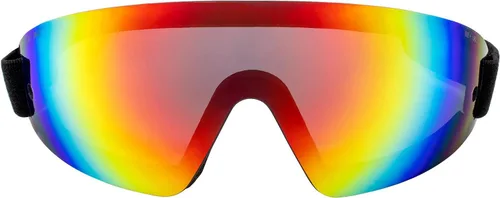 Vista 2 de Birdz Gafas de parasailing Wing Parasailing 2 pares con lente de espejo rojo ReflecTech de una pieza y lente de espejo azul