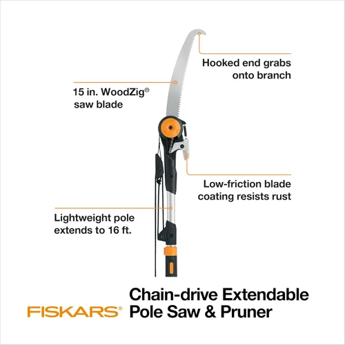 Vista 10 de Fiskars - Podadora extensible para recortar ramas de árboles