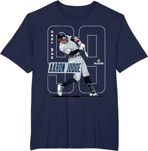 Vista 7 de Aaron Judge Nueva York Y Jugadores de béisbol de la MLB Camiseta MLBJUD3004
