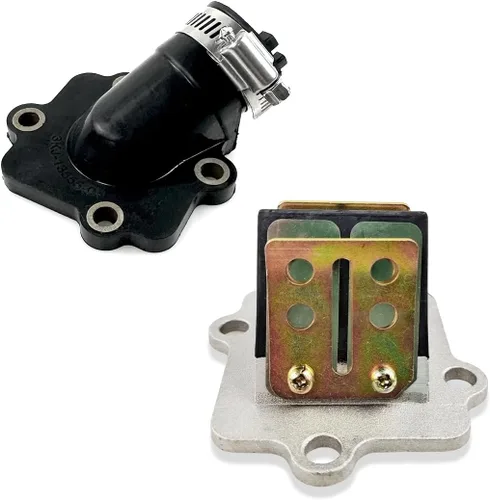 Vista 4 de Junta de válvula de lengüeta colector de admisión para Polaris Predator 50 Predator 90 2003-2006 Sportsman 90 2001-2006 Scrambler 50 Scrambler 90