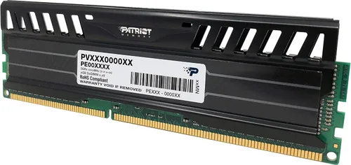 Vista 4 de Patriot Memory Performance Viper 3 DDR3 8GB Memory Module PC3-12800 PV38G160C0 Black Mamba