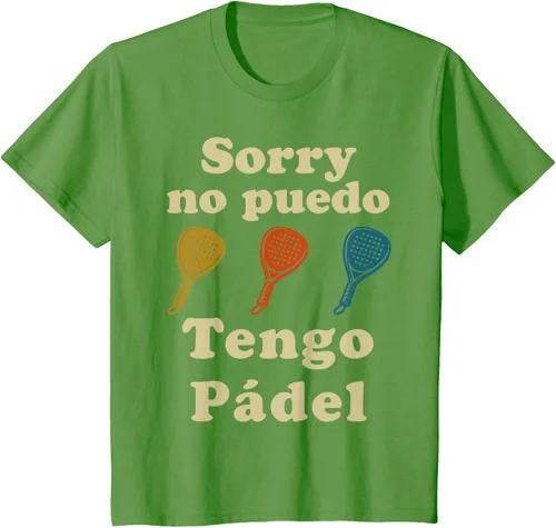 Vista 17 de Funny I Have Padel Player Sport en Español Camiseta Hombre
