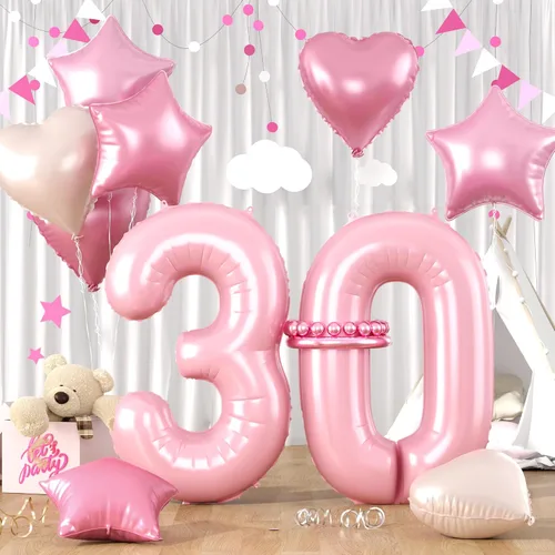 Vista 30 de Globos dorados de color champán con el número 11, globos de oro claro, globo de aluminio dorado con forma de corazón con estrella y globo largo
