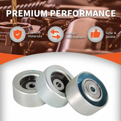Vista 4 de labwork Juego de poleas tensoras de repuesto para Toyota 4Runner Tacoma Tundra Hilux 4.0L V6 1GRFE 2003-15