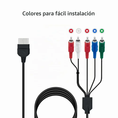 Vista 7 de Mcbazel HDTV de alta definición componente de TV compuesto AV Audio Video Cable para Classic Original Xbox sólo