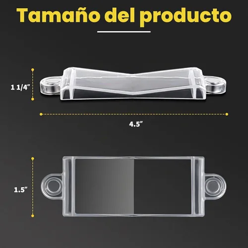Vista 6 de PSZEZNZ - Cubierta protectora para interruptor de luz, cubiertas de salida de interruptor de luz para interruptores de pared modernos y planos