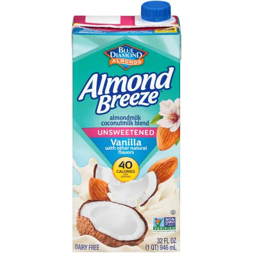 Vista 6 de Almond Breeze - Leche de almendra sin lácteos, chocolate, 32 onzas líquidas (paquete de 12)