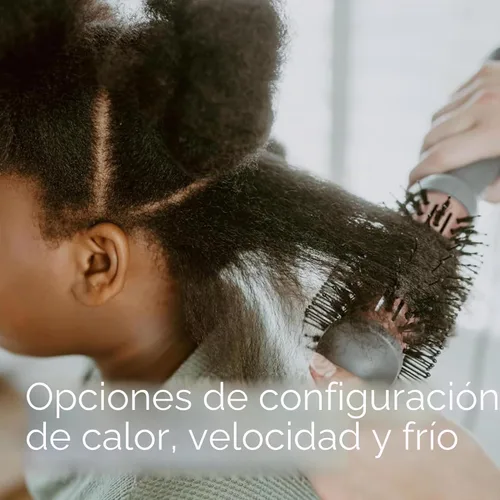 Vista 5 de Hairitage Cepillo Secador de Un Paso Voluminizante + Secador de Pelo para Rizar + Alisar - Cepillo de Soplado de Cerámica y Turmalina +