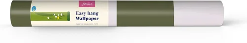 Vista 3 de Joules Harborough Stripe - Papel pintado verde oliva