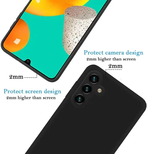 Vista 3 de Funda de teléfono personalizada para Samsung Galaxy A13 5G, funda protectora de TPU suave y resistente a los arañazos y a los golpes