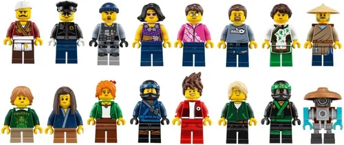 Vista 9 de LEGO NINJAGO Ninjago City 70620, 192 meses a 252 meses (4867 piezas)