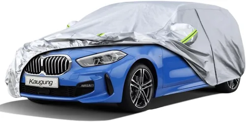 Vista 32 de Kaugung Funda para Coche de Ajuste Personalizado BMW Serie 3 E30 (1982-1994), 7 Capas Resistente al Viento Todo Clima Impermeable Cubierta Exterior