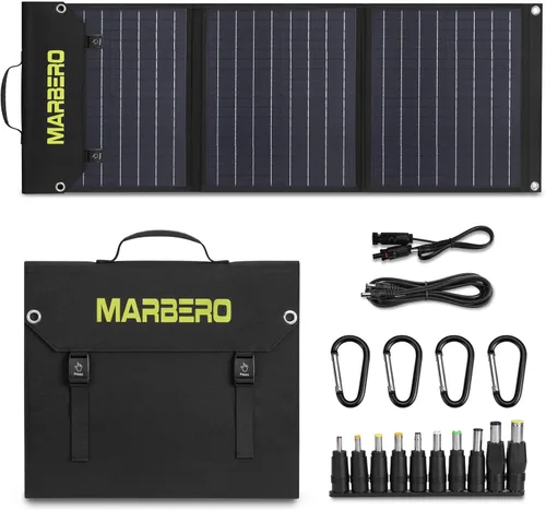 Vista 9 de MARBERO Kit de ventilador solar de 4.7 pulgadas, panel solar de 15 W con 2 ventiladores impermeables, ventilador de aire de entrada o escape