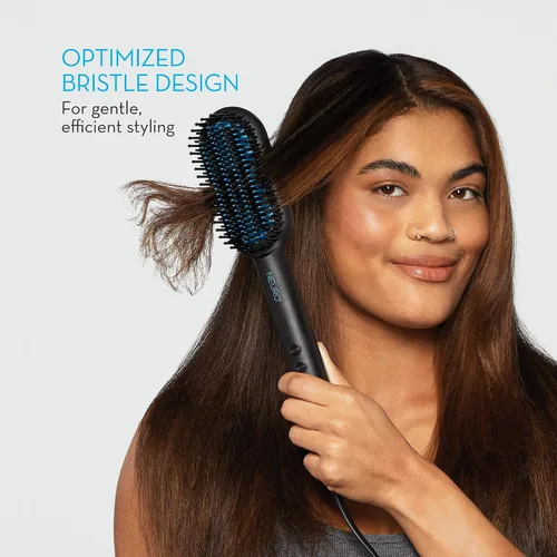 Vista 2 de Neuro by Paul Mitchell - Cepillo suave y suave, múltiples ajustes de calor para desenredar y alisar en un solo paso