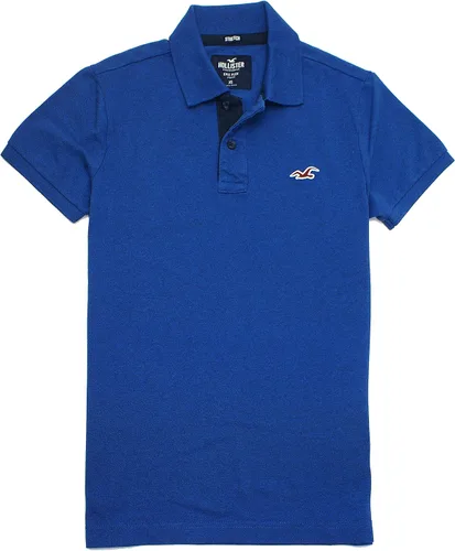 Vista 2 de Hollister Polo elástico Flex Piqué para hombre paquete de 3 HOM-31