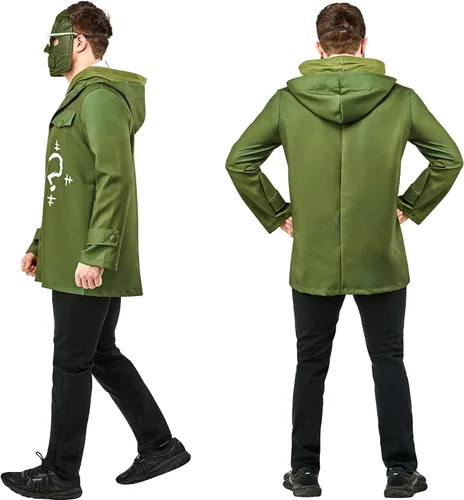 Vista 3 de Disfraz Deluxe de Batman The Riddler para adultos