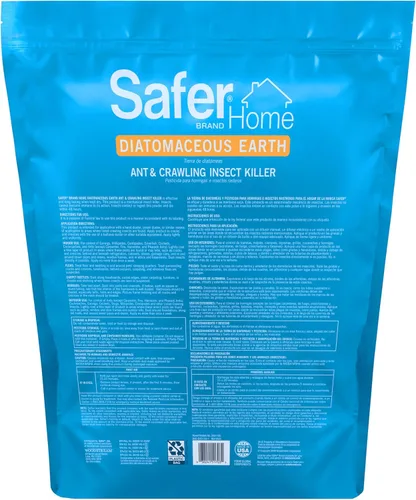 Vista 10 de Tierra de diomateas para chinches, pulgas hormigas Safer Brand 51703, mata insectos rastreros, 4 Lb