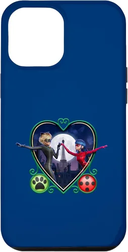 Vista 26 de Miraculous Ladybug and Cat Noir The Movie Heart - Carcasa para iPhone 17