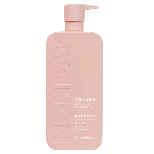 Vista 10 de MONDAY HAIRCARE VOLUME Champú con colágeno hidrolizado y aceite de macadamia para cabello fino, fino y plano, 12.0 fl oz