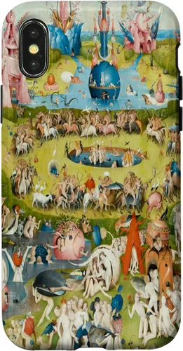 Vista 5 de Hieronymus Bosch - Carcasa para iPhone 17, diseño de jardín de las delicias terrenales