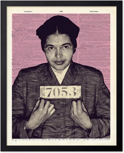 Vista 8 de Monem Art Mugshot Print - Póster retro de ojos azules de Ol' - Arte de diccionario - Diseño de pared de retrato de músico famoso - Gran decoración