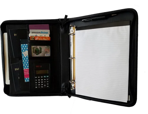 Vista 3 de ImpecGear - Organizador con cremallera con asa inteligente, Negro