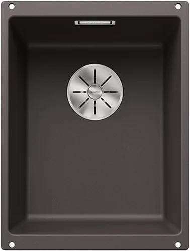 Vista 6 de BLANCO SUBLINE 400-F 523495 - Fregadero de cocina, color gris, 15.748 in