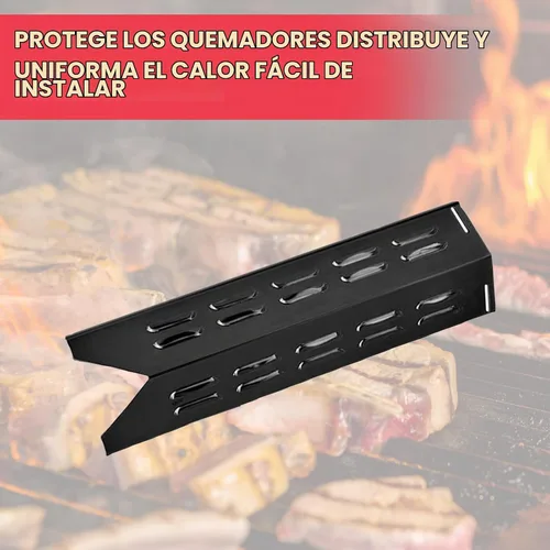 Vista 7 de Placa de calor para parrilla de gas gourmet real y exterior seleccionada