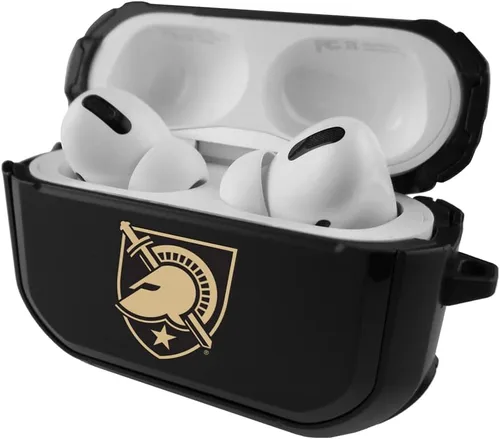 Vista 24 de Funda negra duradera para Apple AirPods Pro (1ª/2ª generación) con mosquetón - Alabama Crimson Tide