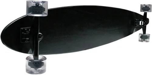 Vista 2 de TGM Skateboards Moose Longboard 9 x 47.75 Negro Completo 2.992 in Ruedas Negro Camiones
