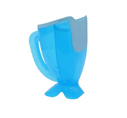 Vista 3 de Copa de enjuague de champú para peces para niños Cubo de baño para bebés Cubo de enjuague para bebés sin desgarros Tres opciones