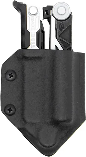 Vista 8 de Clip & Carry Kydex Funda multiherramienta para Gerber Center-Drive con soporte de sidecar opcional ~ Fabricado en Estados Unidos