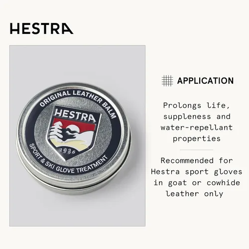 Vista 2 de Hestra Bálsamo de cuero: fórmula natural para guantes de esquí, snowboard y deportes, blanco, talla única