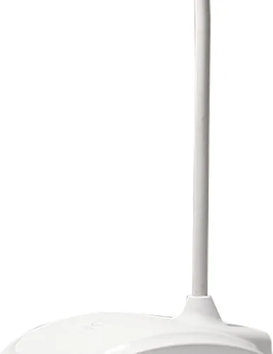 Vista 5 de Lámpara de escritorio LED con carga USB, lámpara de mesa para escuela, hecha de plástico (blanco)