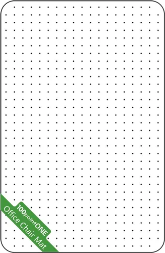 Vista 17 de 100pointONE Tapete para silla de oficina para suelos de madera dura, tapete para silla de computadora de fácil deslizamiento, protector de suelo